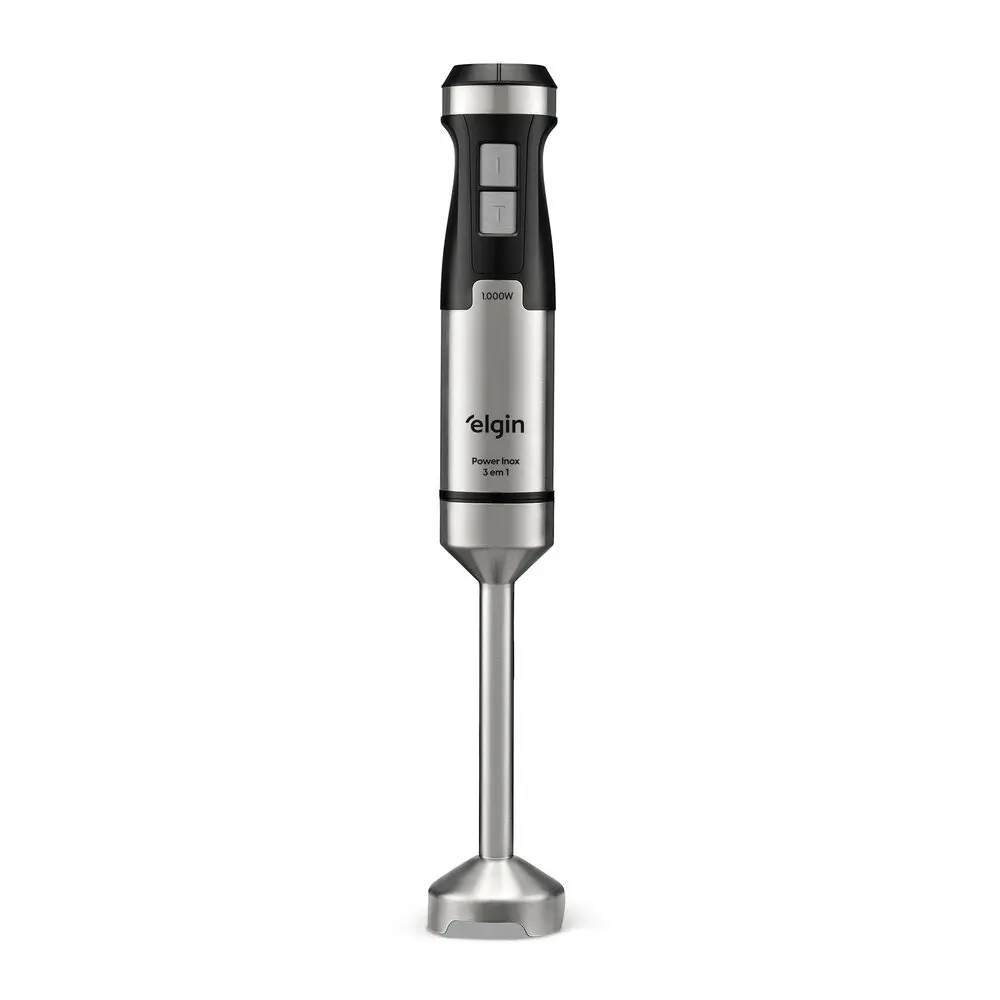 Mixer Power Inox 3 em 1 Elgin 1000W Mistura, Tritura e Bate